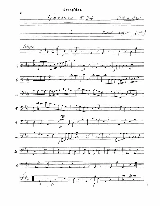 Cellos/Basses