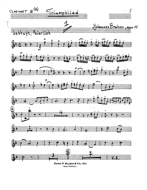 Clarinet 2 (A)