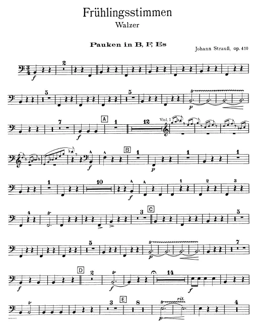 Timpani, Drums