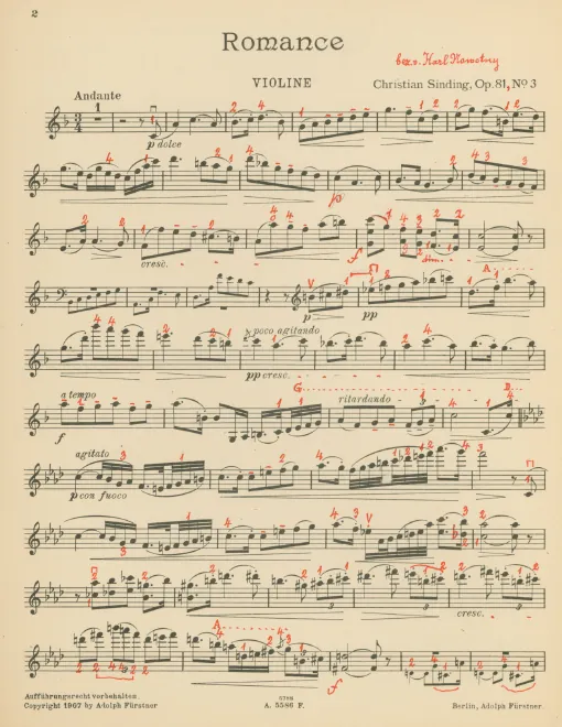 Nos.3-4 - Violin Part
