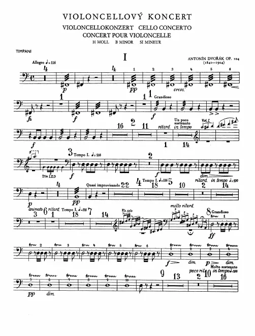 Timpani, Triangle