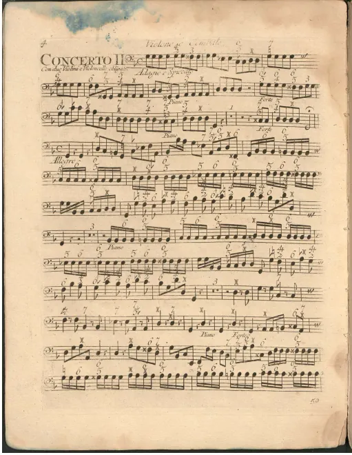 Basses and Continuo