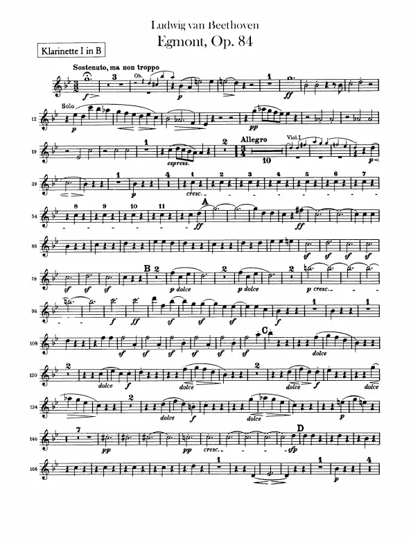 Clarinets 1, 2 (B)
