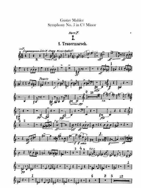 Horn 5 (F)