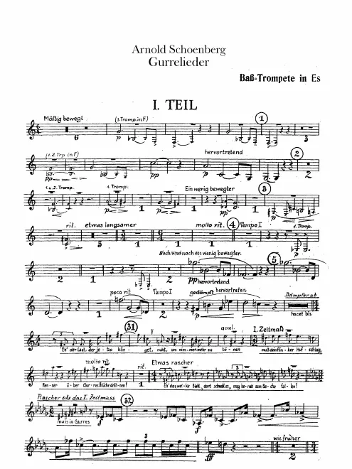 Bass Trumpet (E♭)