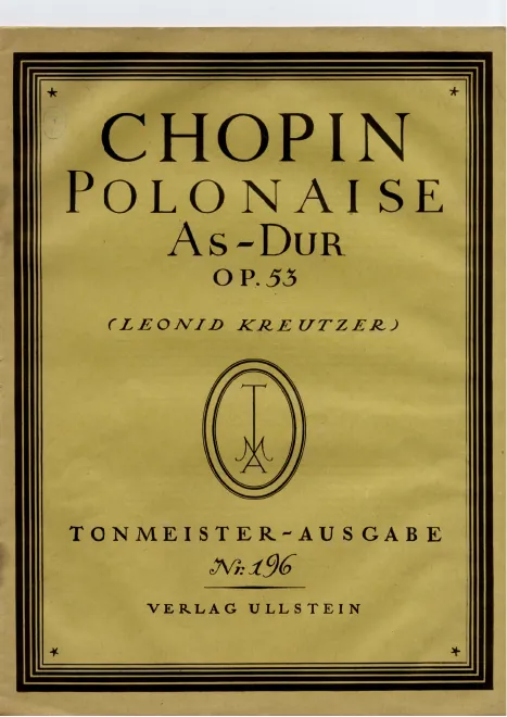 32. Polonaise in , Op.53