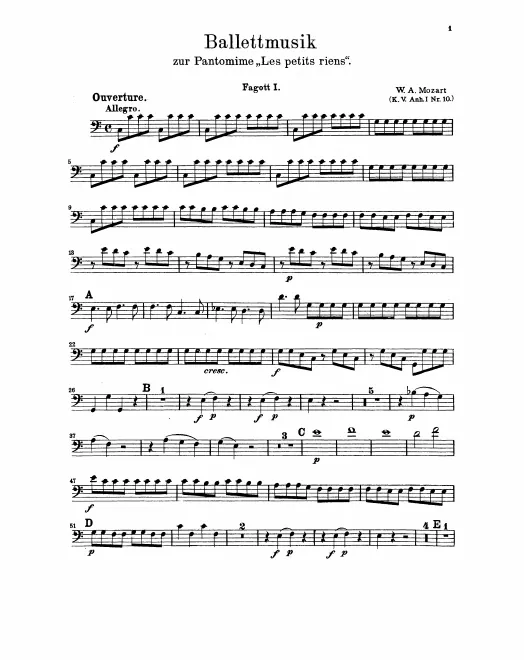 Bassoon 1, 2