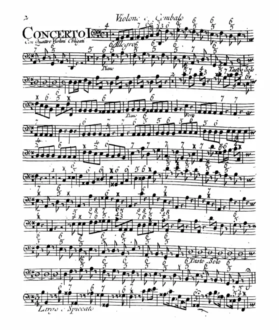 Basses and Continuo
