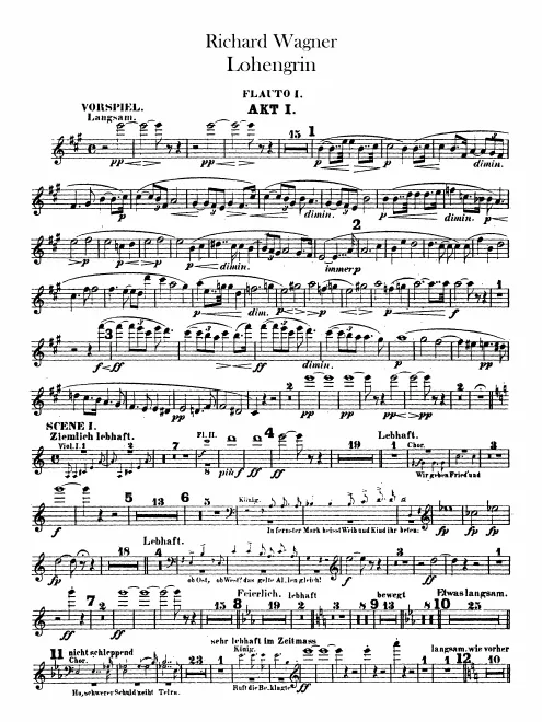 Flute 1, 2, 3