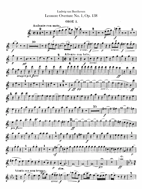 Oboe 1, 2