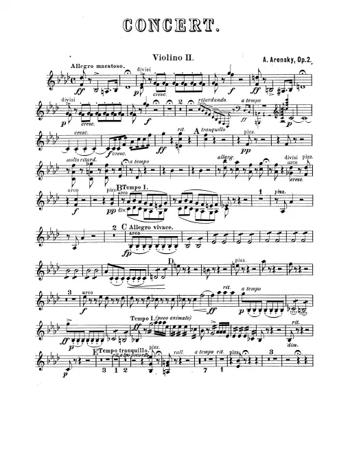 Violins II