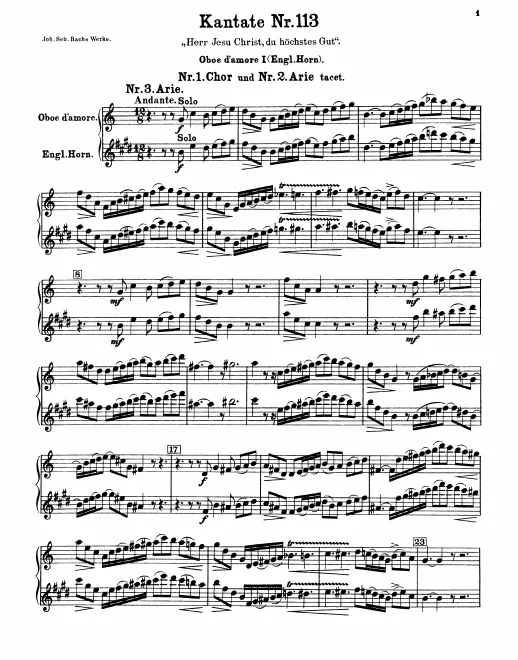 Oboe d'amore/English Horn 1