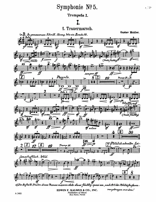 Trumpet 1 (B/F)