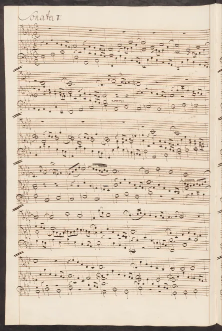 5. Sonata in , BWV 1018