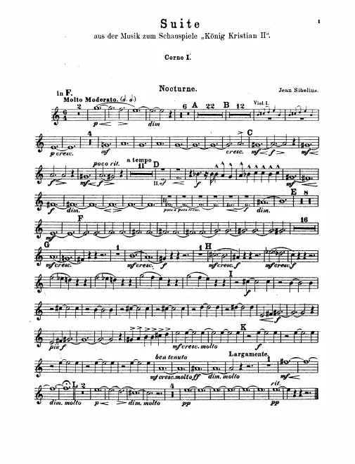 Horn 1, 2, 3, 4 (E/F)