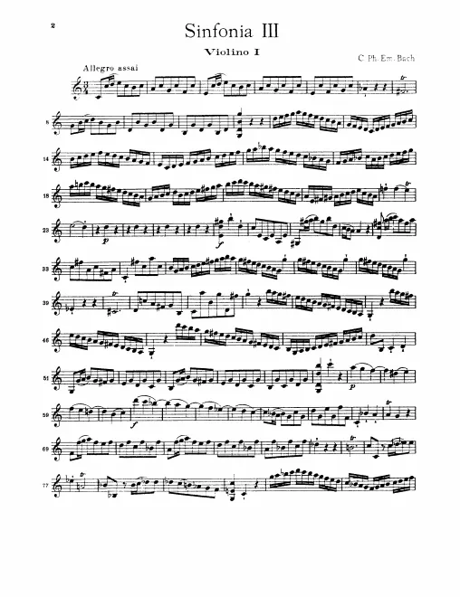 Violins I