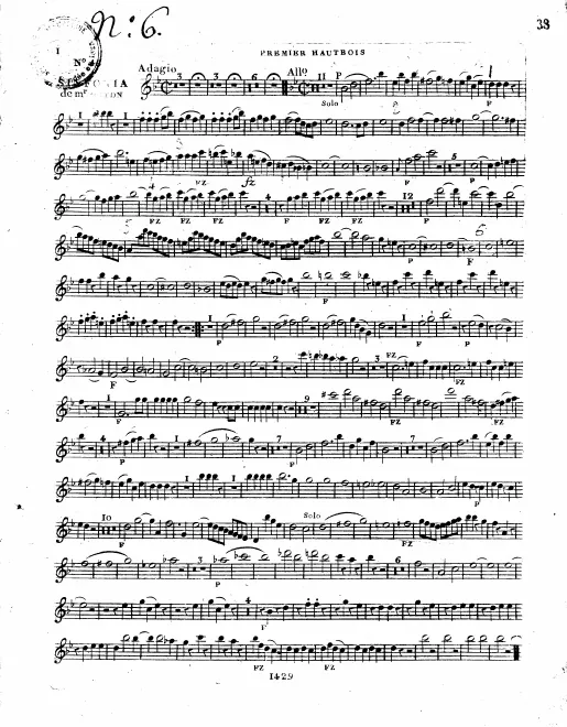 Oboe 1, 2