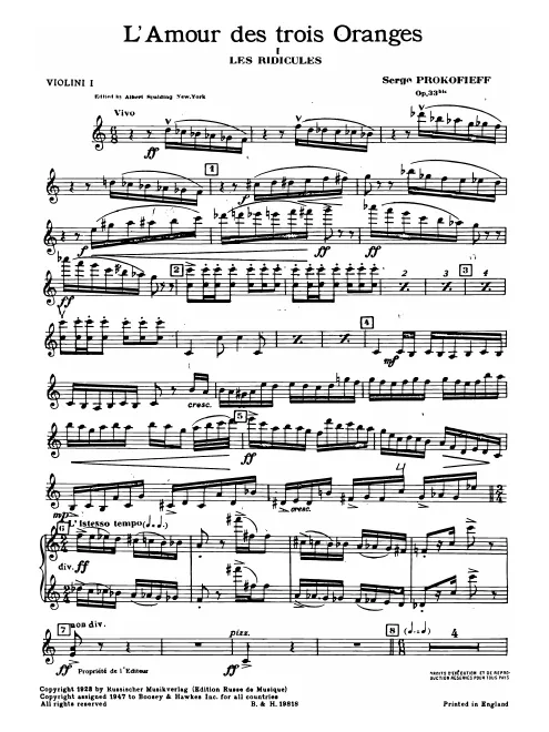 Violins I