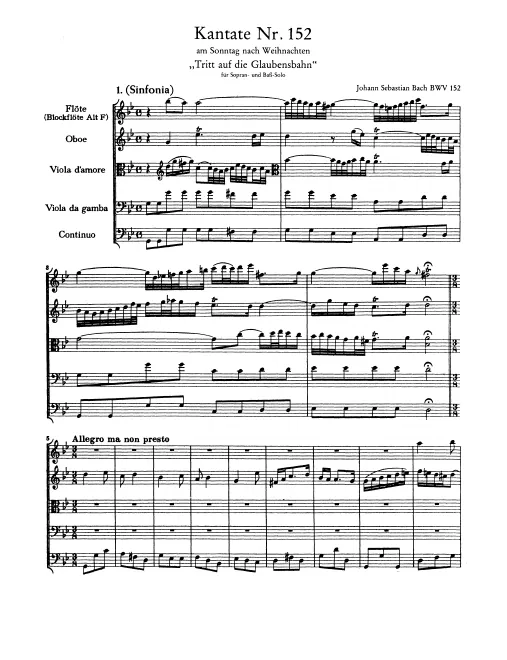 Complete Score (, transposed key)