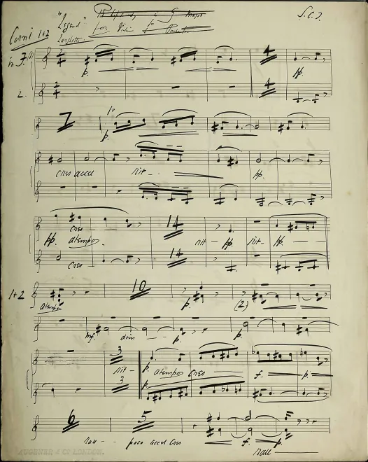 Horns 1, 2 (F)