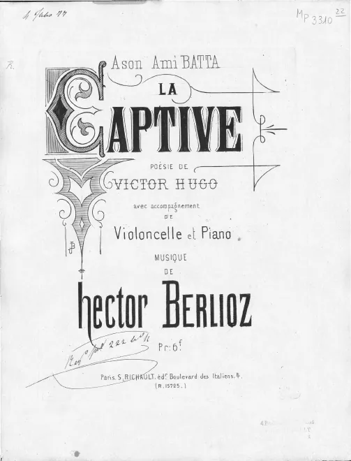Complete Score and Cello Part