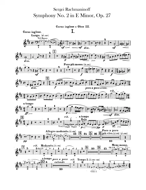 Oboe 3/English Horn