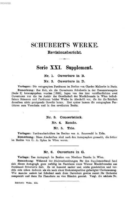 Vol.12. Supplement (Serie XXI)