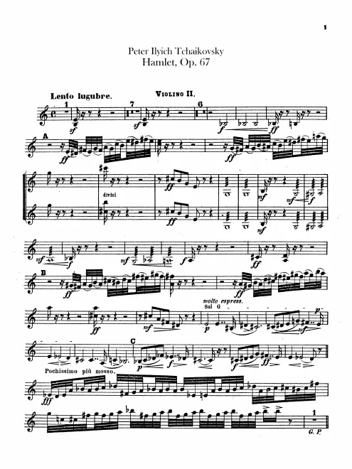 Violins II