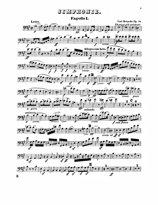 Bassoon 1, 2
