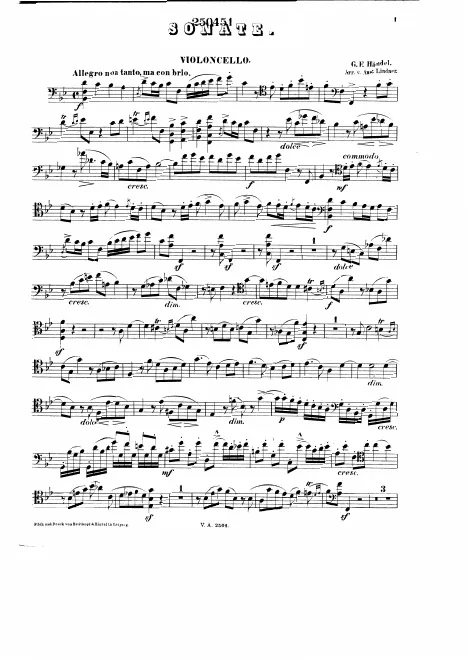 Cello Part