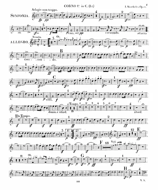 Horn 1, 2, 3, 4 (F, C)