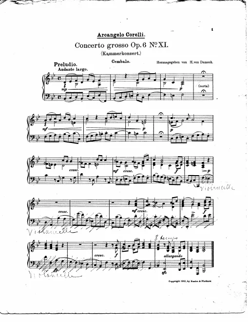 Continuo (Harpsichord)
