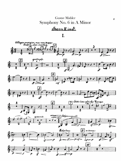 Horn 4 (F)