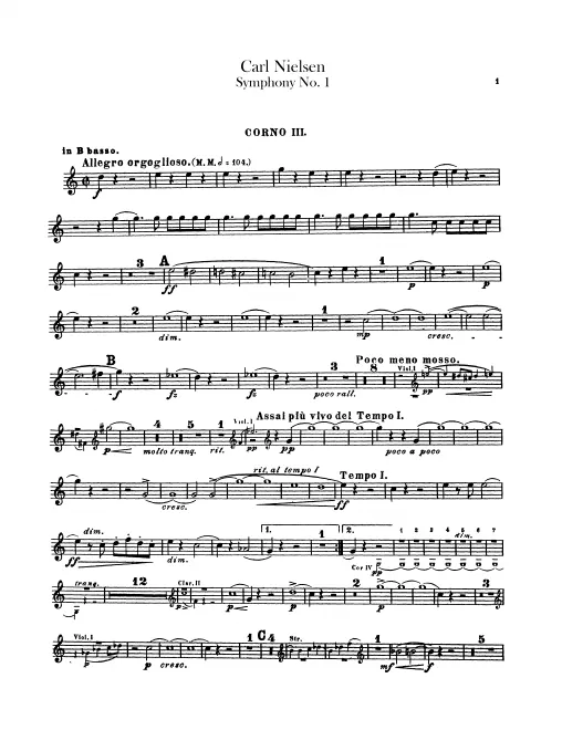 Horn 3, 4 (B♭, F)