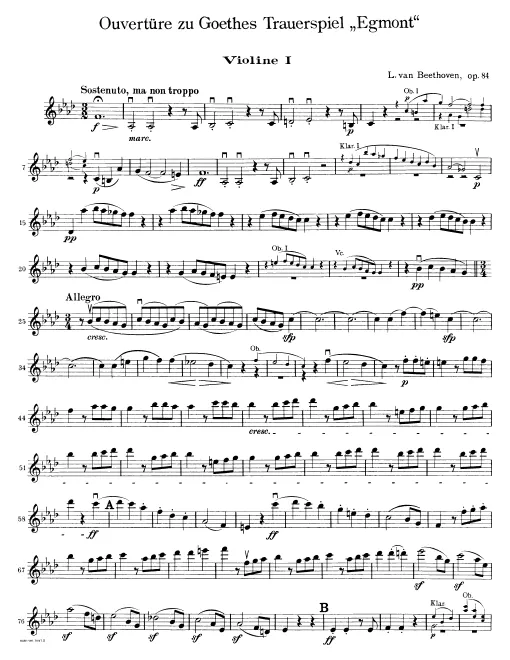 Violins I