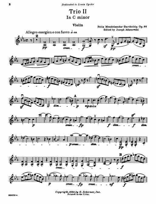 Violin Part