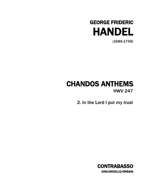 Basses (Cellos/Organ)