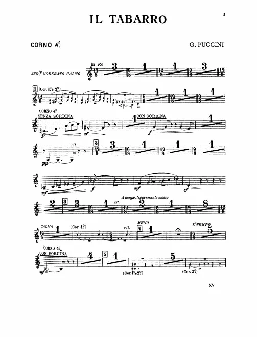 Horn 4 (F)