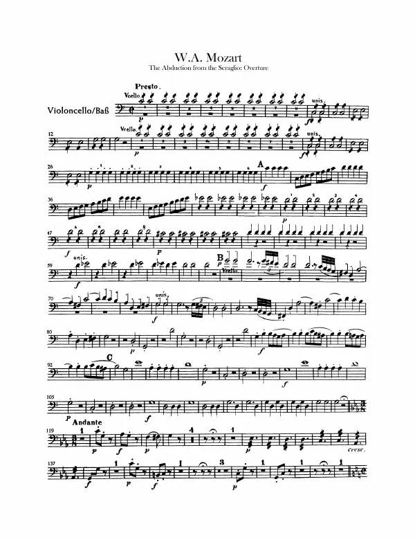 Cellos/Basses