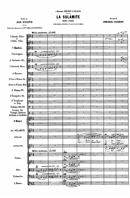 Orchestral Score