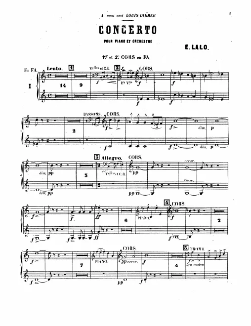 Horn 1/2, 3/4 (F)