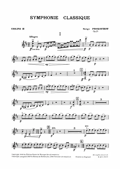 Violins II
