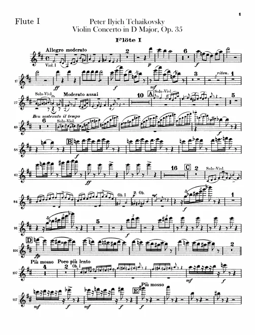Flute 1, 2