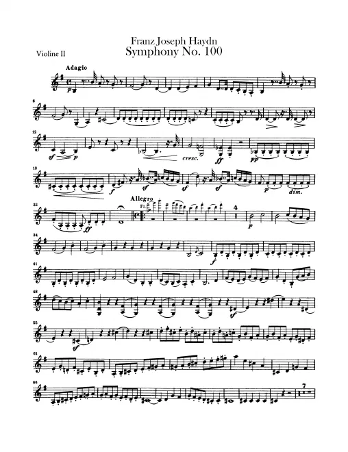 Violins II