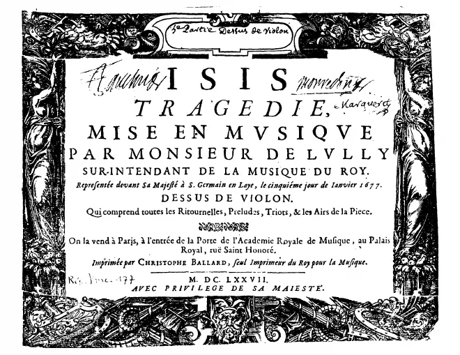Dessus de violon