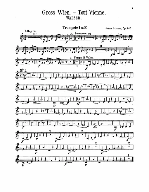 Trumpet 1, 2 (F)