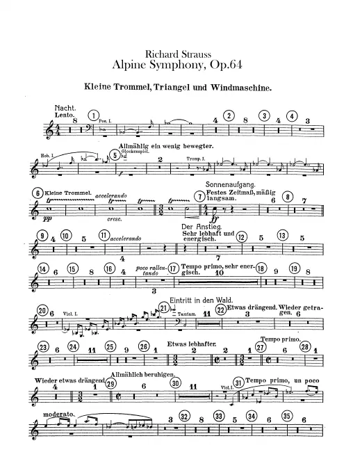 Snare Drum/Triangle/Wind Machine