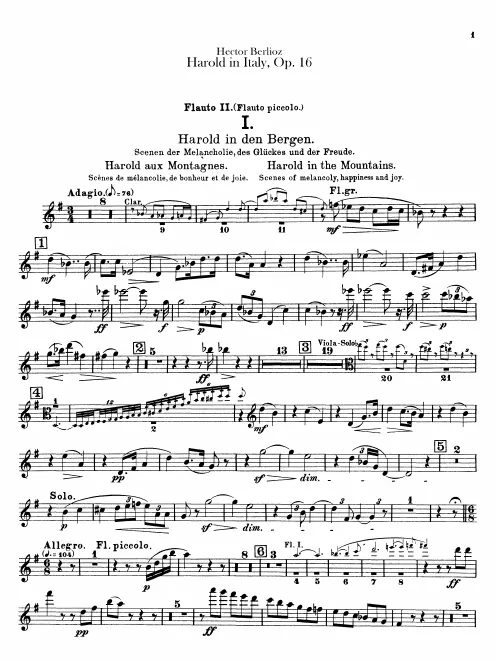 Flute 2/Piccolo