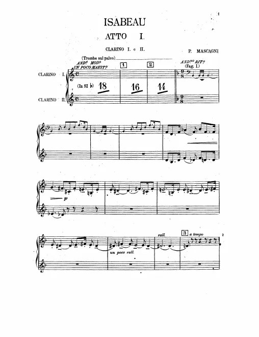 Clarinet 1/2 (A/B)