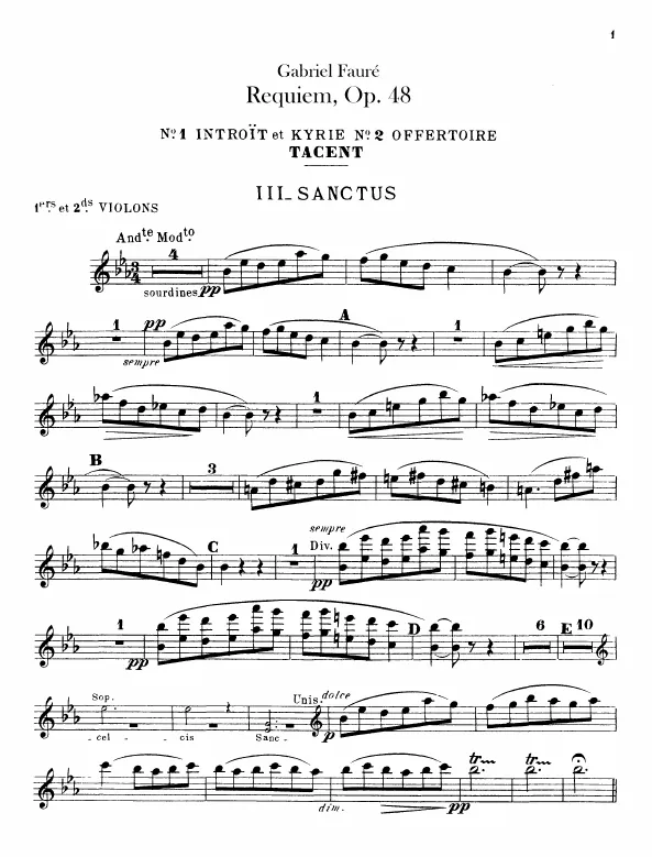 Violins I/II